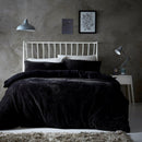 Popcorn Duvet Set - Black