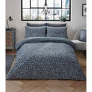Leopard Skin Duvet Set - Grey