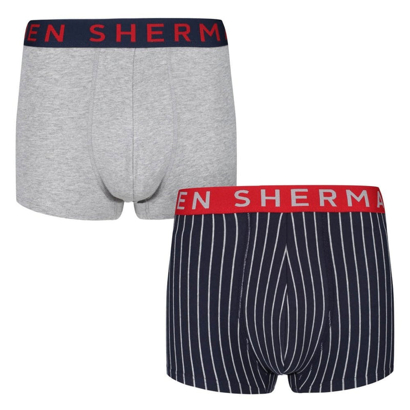 Ben Sherman 2 Pack Trunks - Navy