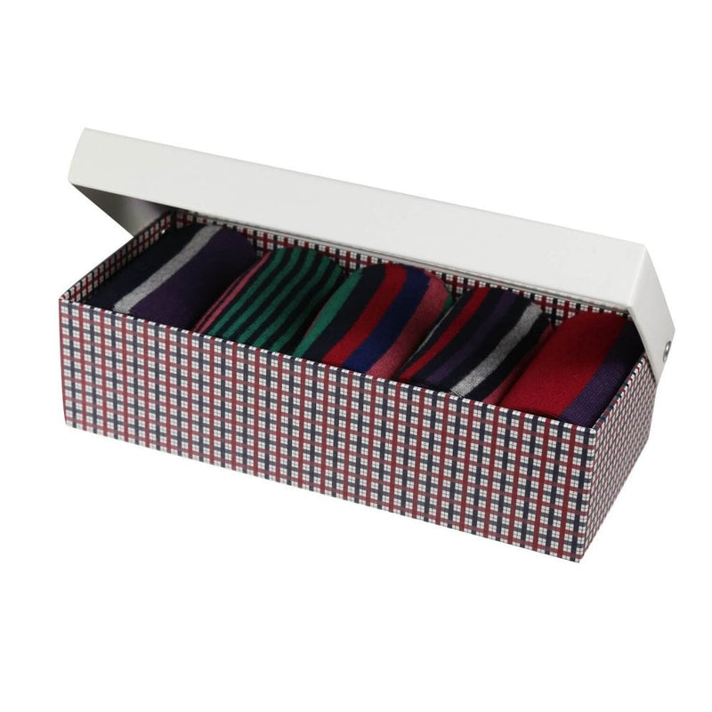 Ben Sherman 5PK Giftbox Socks - Striped