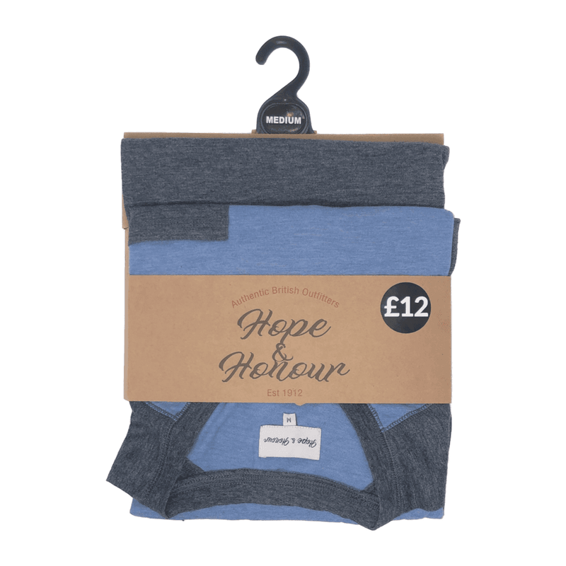 Hope & Honour Jersey Pyjama Set-Blue