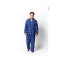 Hutson Harbour Yarn Dye Flannel Pjs- Navy