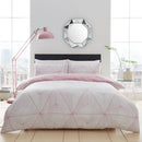 Zander Blush Duvet Set
