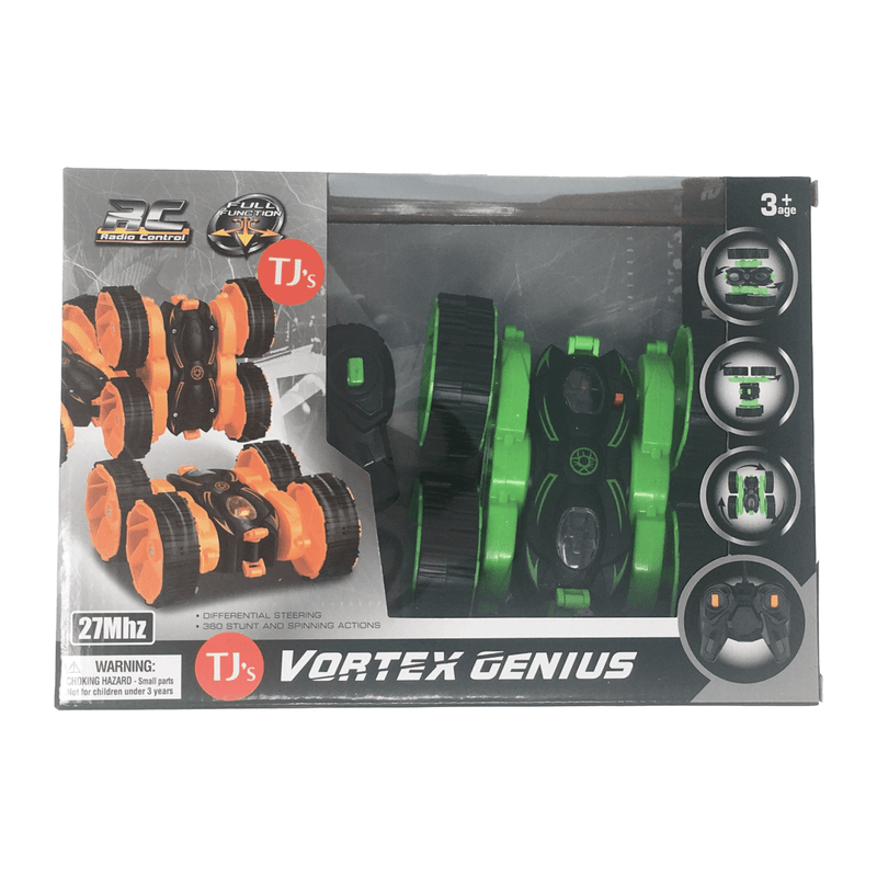 Vortex Genius Remote Controlled 360 Stunt & Spinning Actions Kids Toy Car Gift