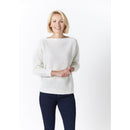 Fisherman Rib Sweater- Ivory