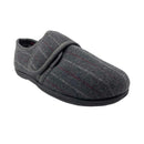 Padders Charles Tartan Memory Foam Slippers