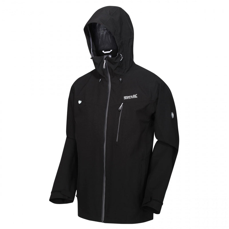 Regatta Birchdale Waterproof Jacket Black Magnet