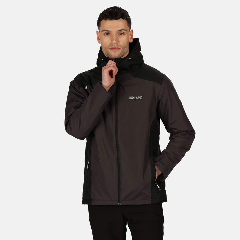 Regatta Thornridge II Waterproof Jacket - Ash/Black