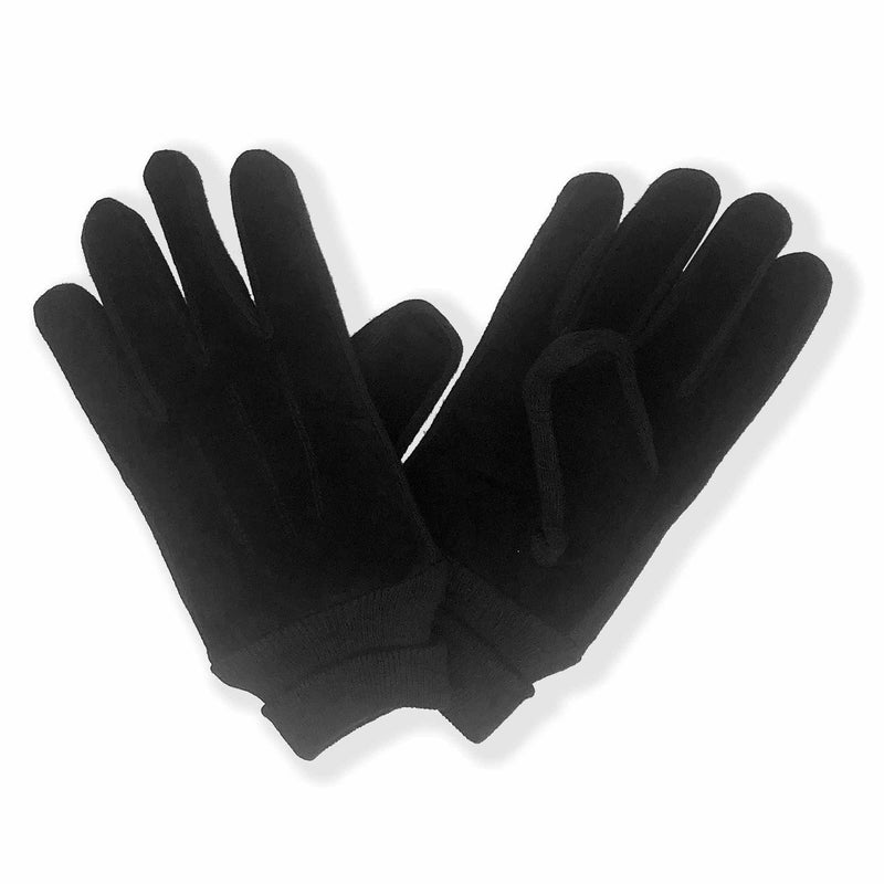 Mens Suede Effect Gloves