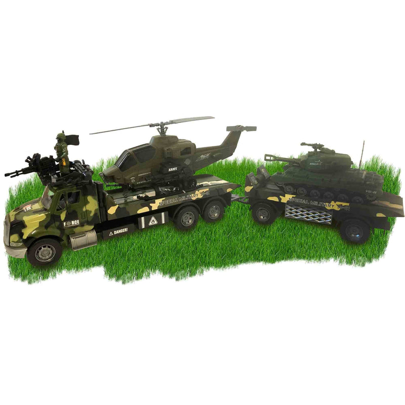 Large Military Truck Playset