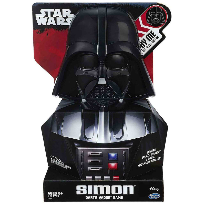Game Star Wars Simon - Electronic Game Featuring Darth Vader Games Unit with Press Pads