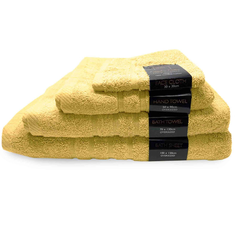 Lewis's  Luxury Combed 100% Cotton 700GSM Towel Range - Ochre
