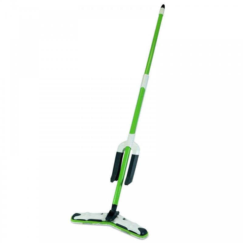 Minky V Shaped Microfibre Mop with Sponge Pad and Full Wringing Mechanism