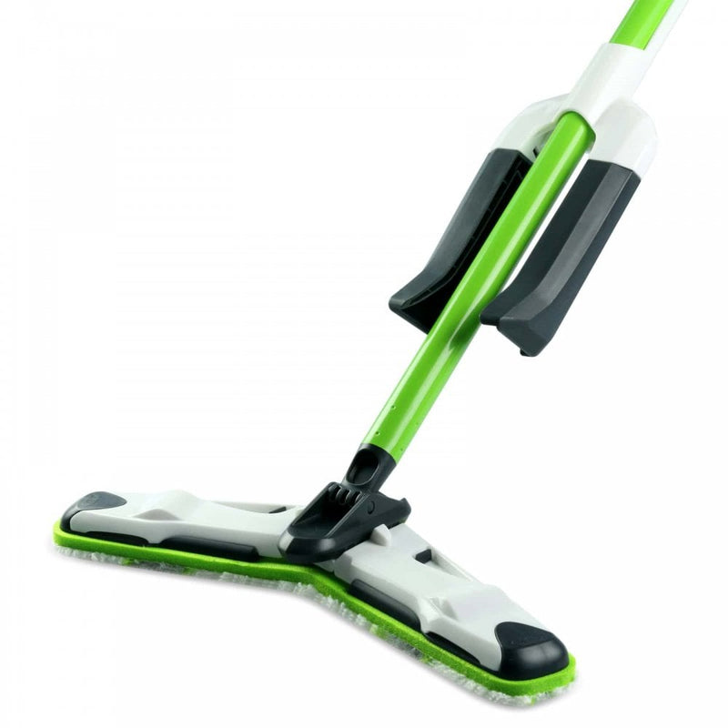 Minky V Shaped Microfibre Mop with Sponge Pad and Full Wringing Mechanism