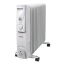 Benross Oil Filled Radiator 13 Fin -2500w  White