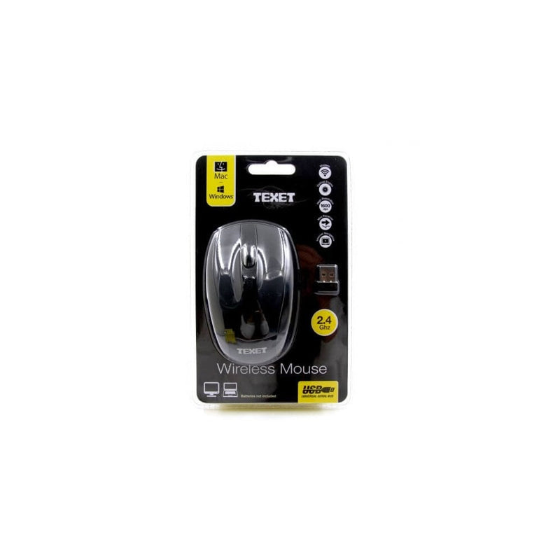 Texet Mouse Wireless Black