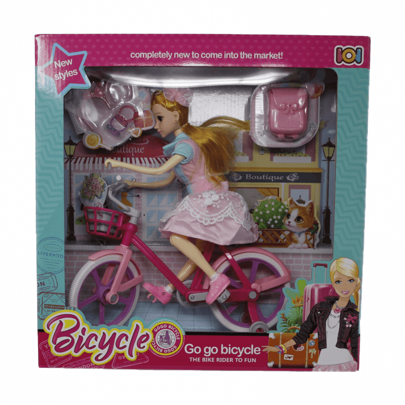Go Go Bicycle with Doll
