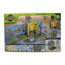 Garage with Dinosaur & Cars