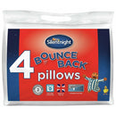 Silentnight 4 Pack Bounceback Hollowfibre Pillow