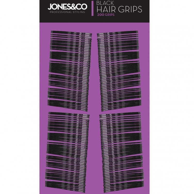 Jones and Co. Jones and Co. Black Hair Grips 200 Pack