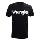 Wrangler Short Sleeved Logo Tee- Black/White