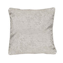 Lewis's Buckingham Chenille Cushion 55 x 55cm - Silver