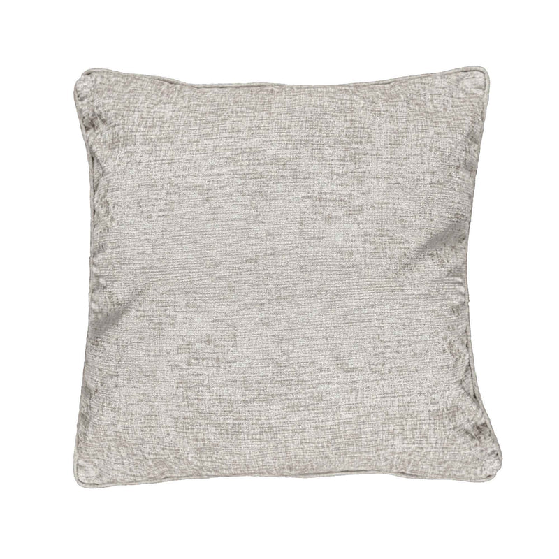 Lewis's Buckingham Chenille Cushion 55 x 55cm - Silver