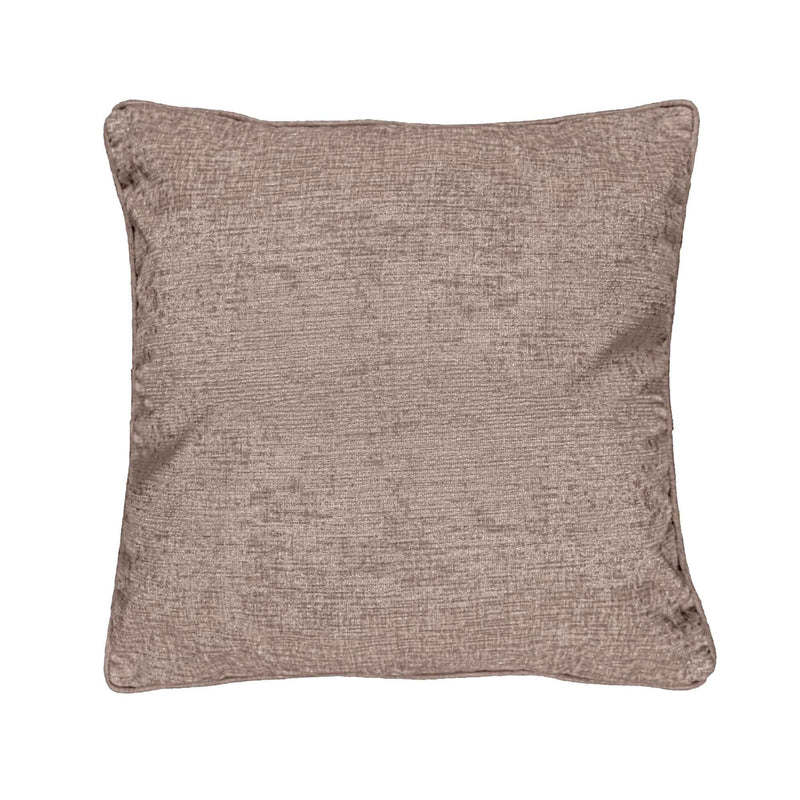 Lewis's Buckingham Chenille Cushion 55 x 55cm - Mink