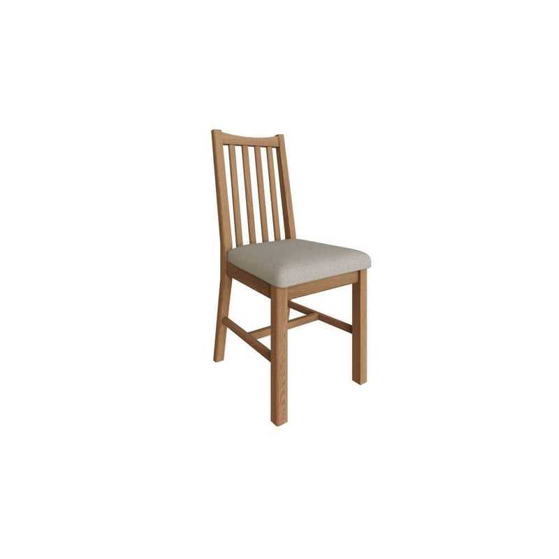 Shrewsbury Light Oak Pair of Dining Chair 43 x 52 x 94 cm