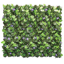 Silver & Stone Expanding Lilac Floral Ivy Trellis with Artificial Leaves 2m x 1m