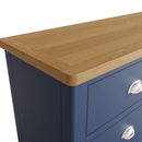 Aldeburgh Blue Chest of 6 Drawers
