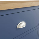 Aldeburgh Blue Chest of 6 Drawers