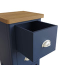 Aldeburgh Blue Bedside Table with 2 Drawers