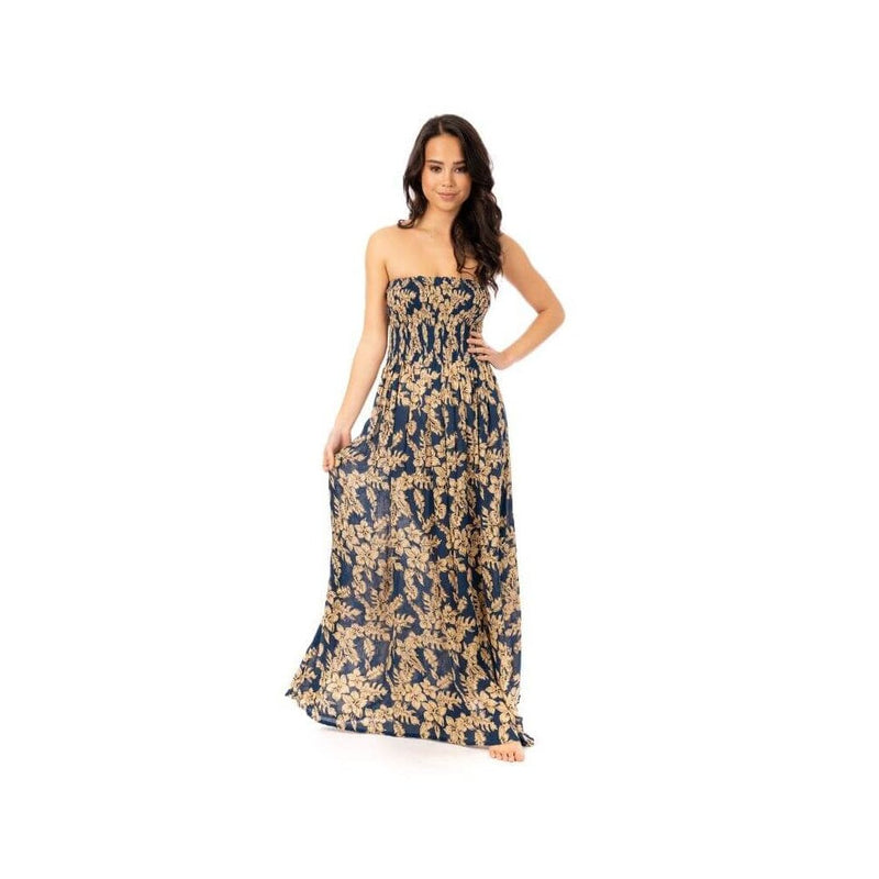 Summer bandeau maxi sales dress