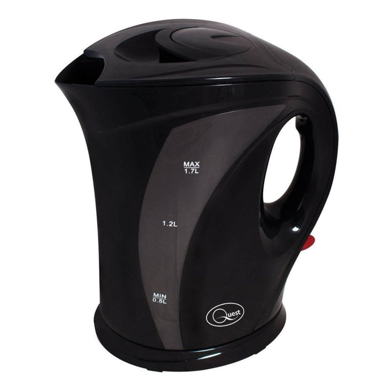 Quest Kettle Jug Plastic 1.7L - Black