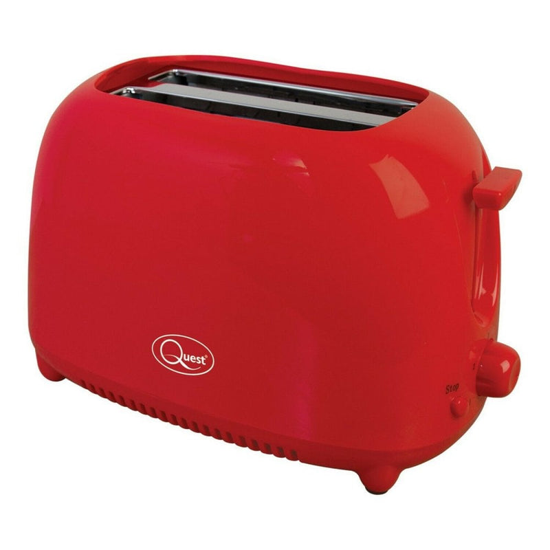 Quest Toaster 2 Slice Plastic - Red