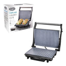 Quest Deluxe Health Grill & Panini Press Marble Coated - Silver