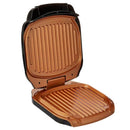 Gotham 900W Steel Low Fat Health Grill - Black