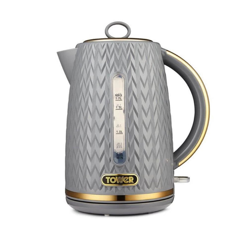 Tower Empire 3KW 1.7L Jug Kettle - Grey
