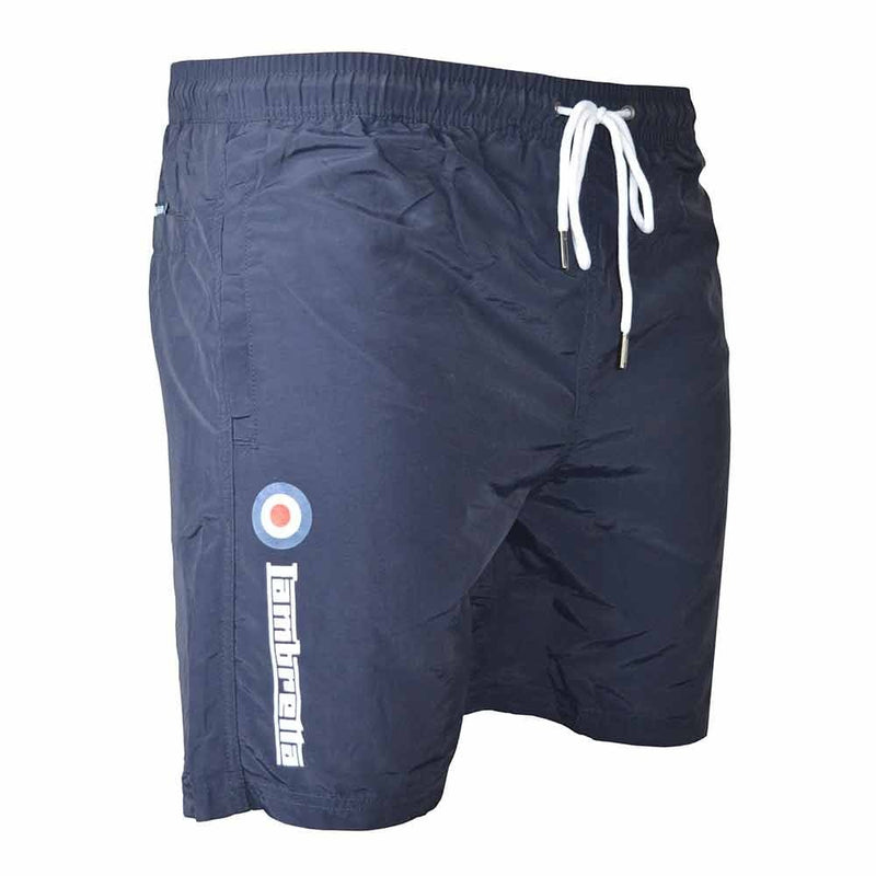 Men's Branded Navy Swim Shorts
