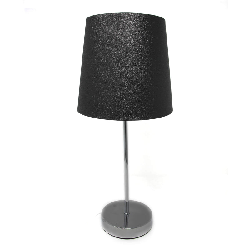 Glitter Table Lamp - Black
