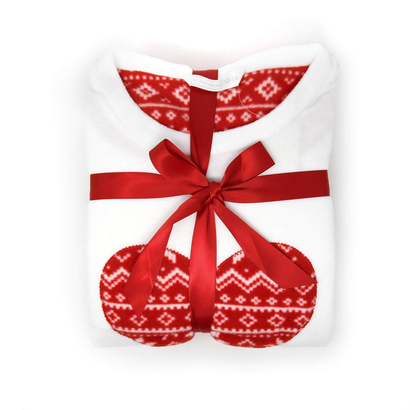 Fleece Applique PJ's - Fairisle