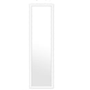 Lewis's Padstow Over Door  Mirror - White 120 X 30 Cm