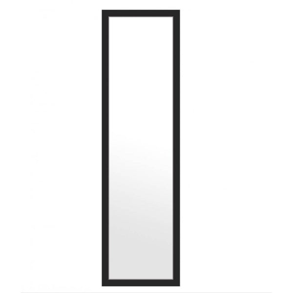 Lewis's Padstow Over Door  Mirror - Black 120 X30 Cm