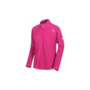 Women's 1/4 Zip Lightweight Montes Fleece- Dark Cerise