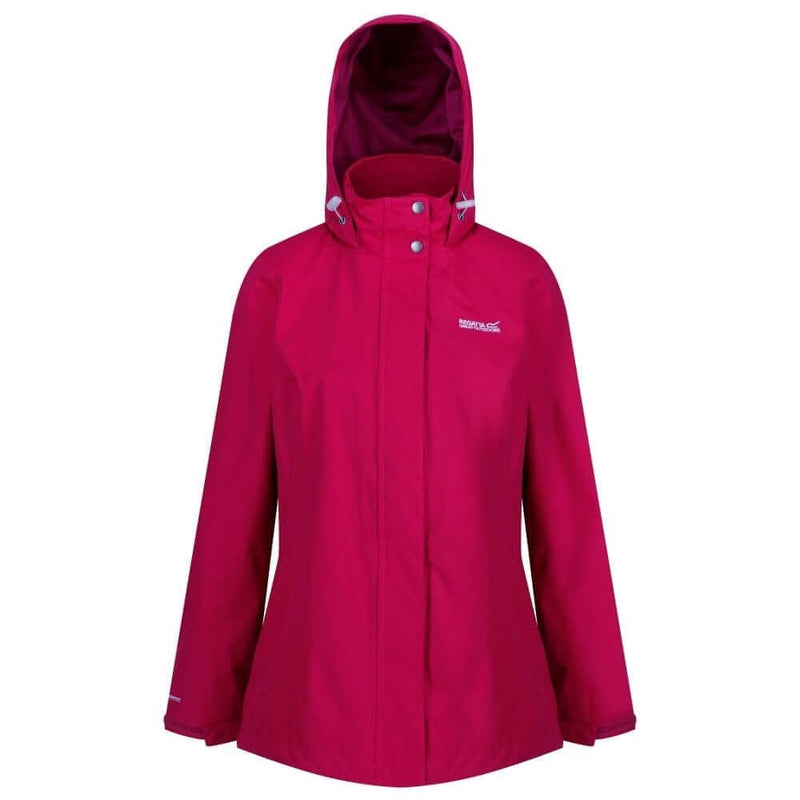 Women's 1/4 Zip Lightweight Montes Fleece- Dark Cerise
