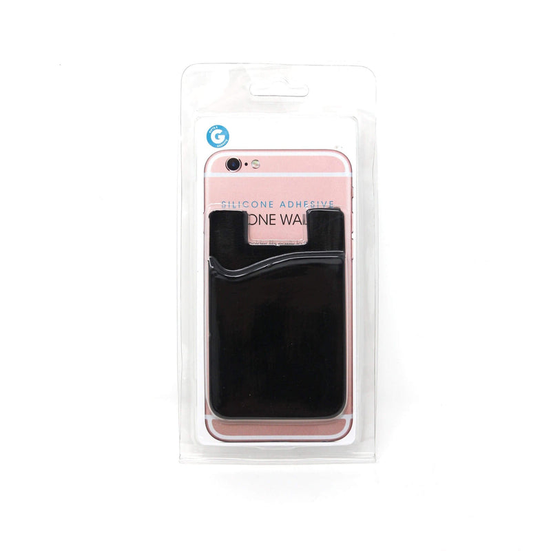 Silicone Adhesive Phone Wallet PDQ