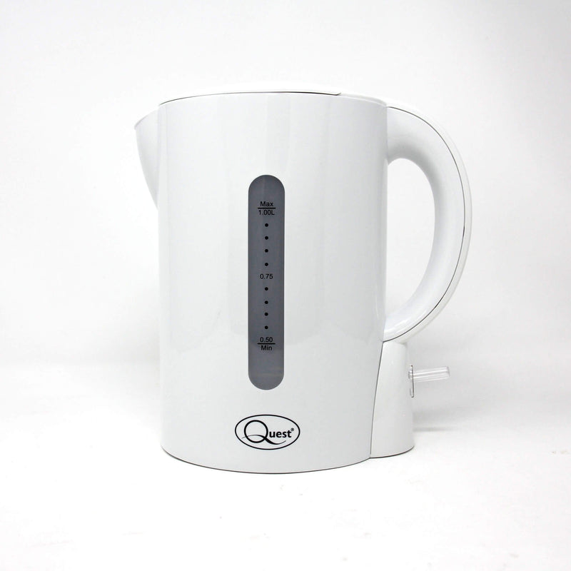 Quest 1L Plastic Jug Kettle - White