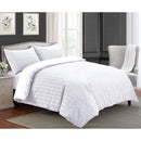 Seersucker Duvet Set - White