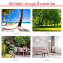 Outsunny Portable Cotton Hammock with Headrest - Multi Colour